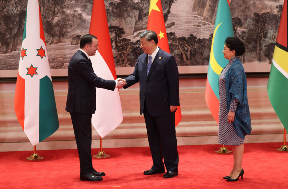 China Daily - Ираклий Гарибашвили и Си Цзиньпин объявили об установлении стратегического партнерства между Китаем и Грузией