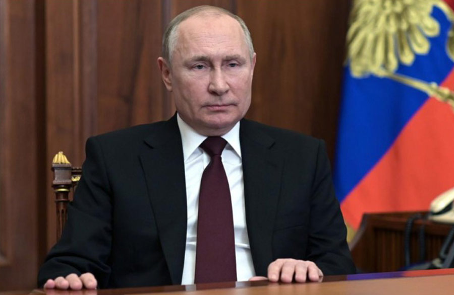 Russian President says he was asked to retreat from Kyiv 