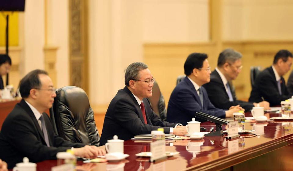 Ли Цян - Мы высоко ценим ваши усилия по развитию отношений Грузии и Китая