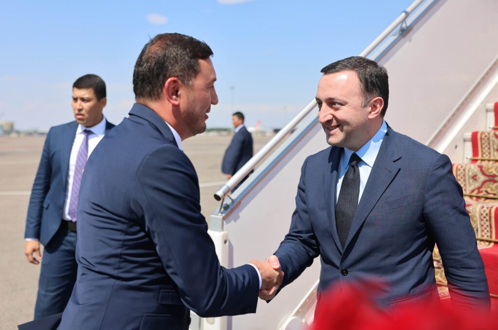 Georgian PM departs for Kazakhstan