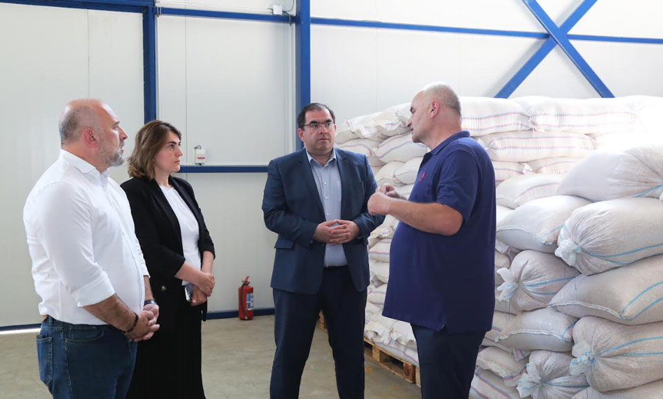 Grain storage enterprise opens in Imereti within EU-Georgia program