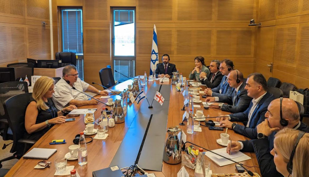 Georgia-Israel Parliamentary Friendship Group discusses bilateral cooperation