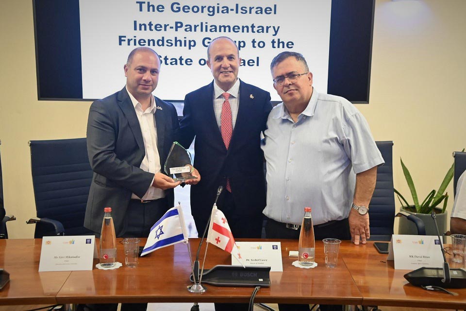 Georgian parliamentary delegation visits Israeli port city of Ashdod