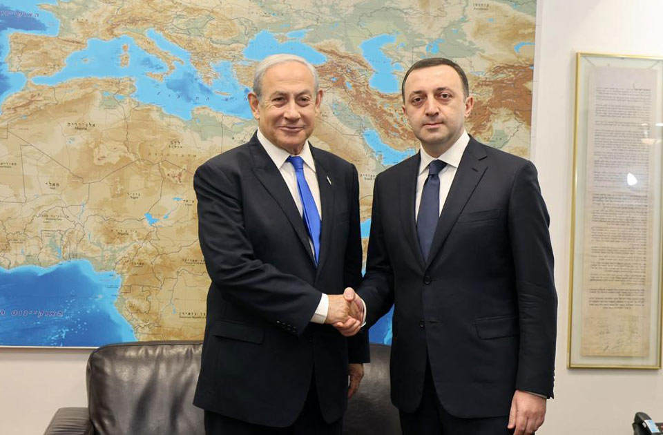 Ираклий Гарибашвили встретился с Биньямином Нетаньяху