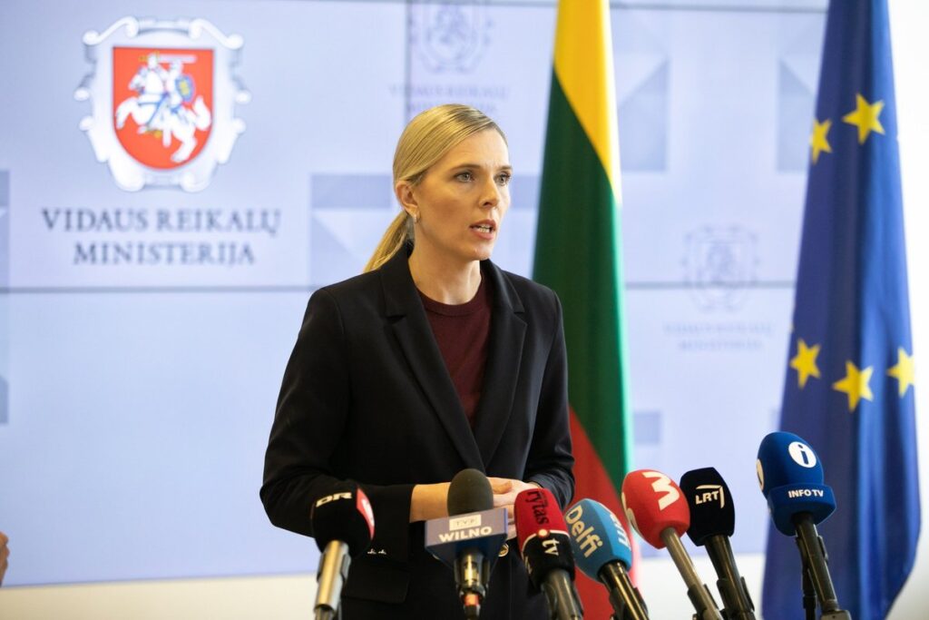 Министр внутренних дел Литвы заявляет, что Литва не исключает возможности закрытия границы с Россией