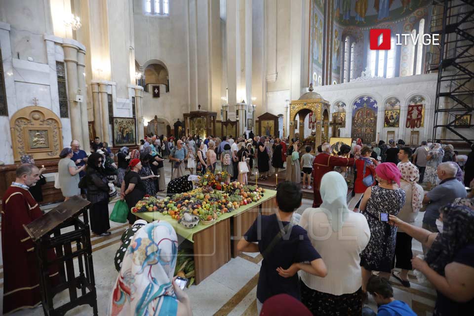 Georgian Orthodox Church celebrates Transfiguration of Jesus