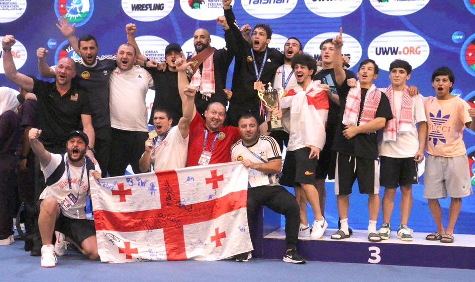 Georgia secures four medals in Greco-Roman wrestling U-20 World Championship