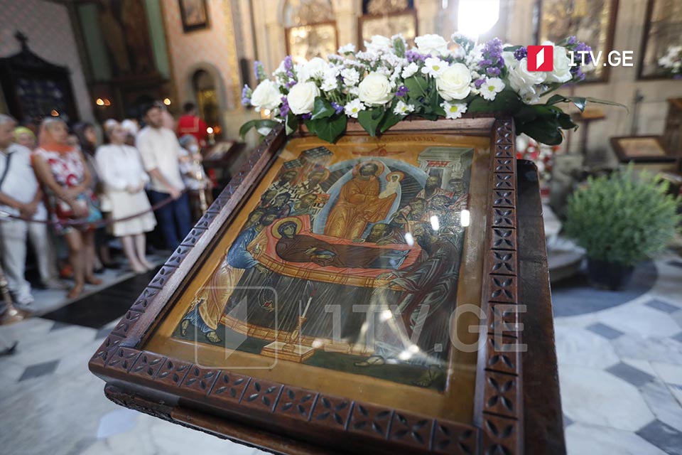 Georgian Orthodox Church celebrates Mariamoba