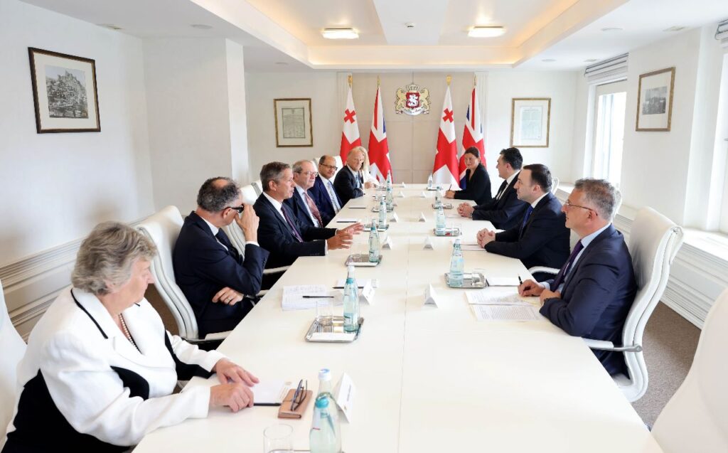 British MP Djanogly meets PM Garibashvili 'to express support for Georgia Euro-Atlantic ambitions'