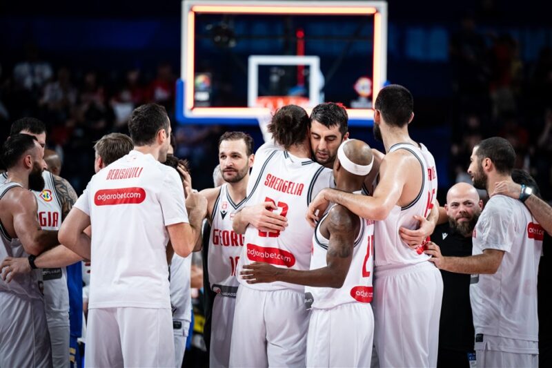 Расписание начала матчей сборной Грузии во втором этапе ЧМ по баскетболу