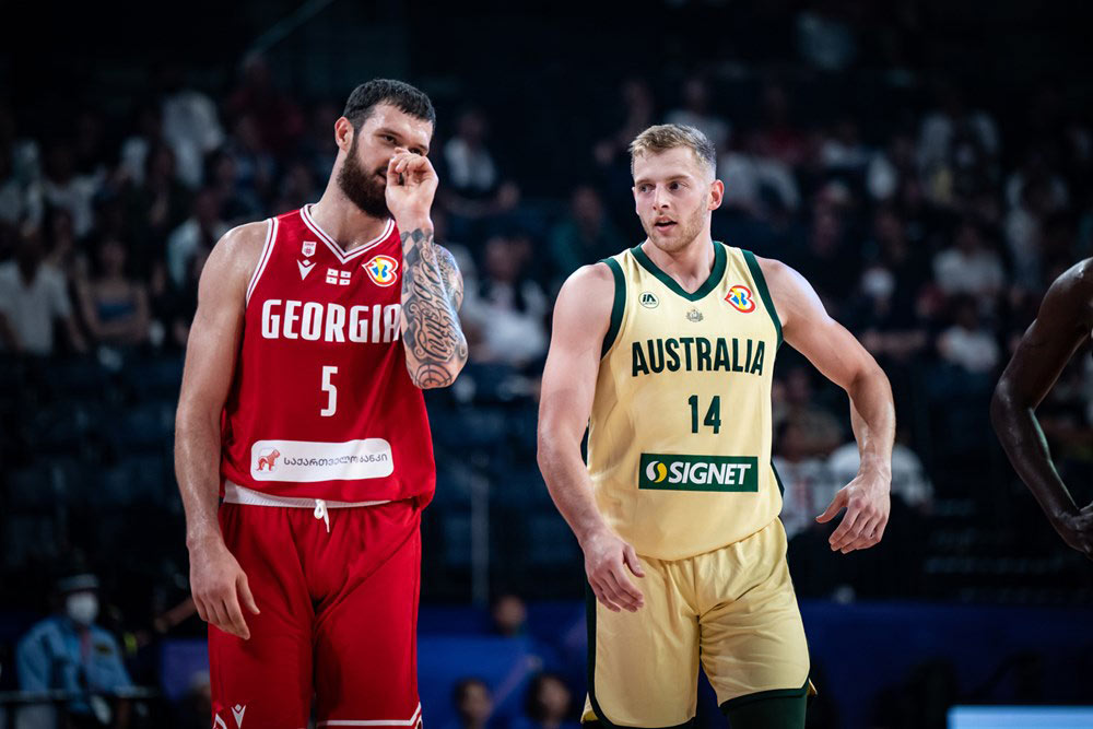 Сборная Грузии завершила дебютное выступление на Чемпионате мира по баскетболу поражением от Австралии