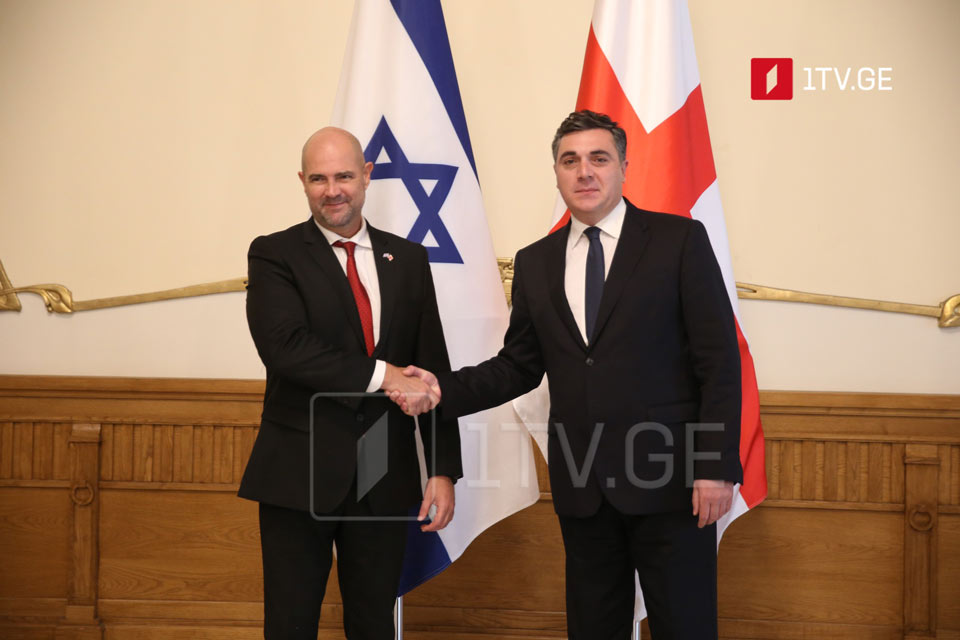Georgian FM meets Israeli Knesset Speaker