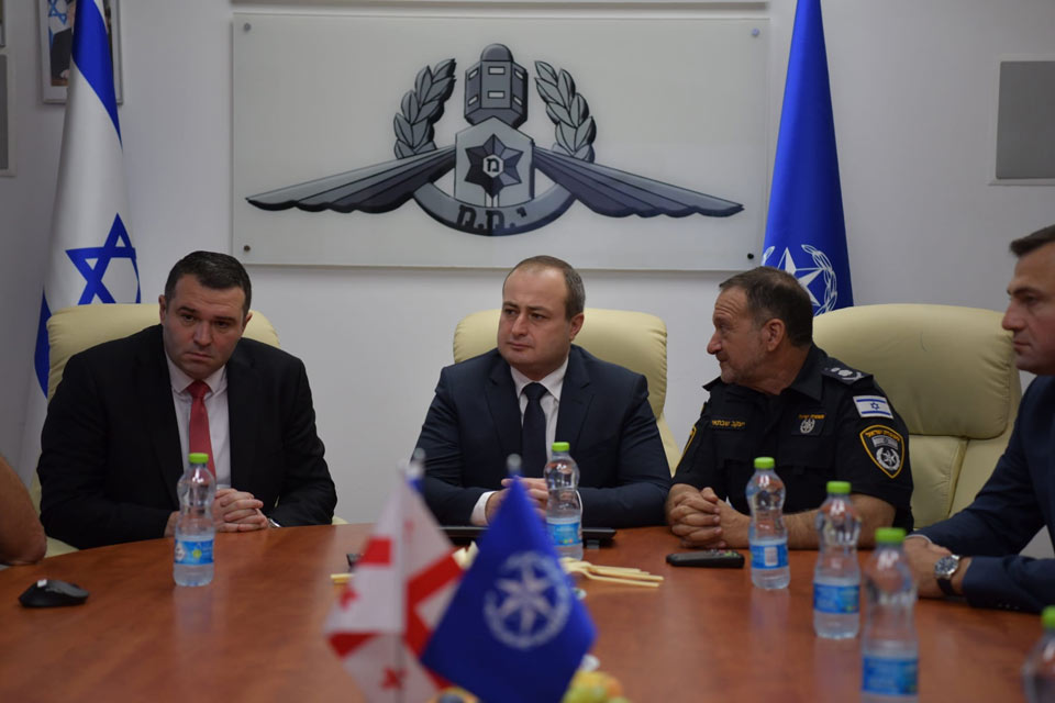 Делегация МВД Грузии посетила Национальную полицию Израиля