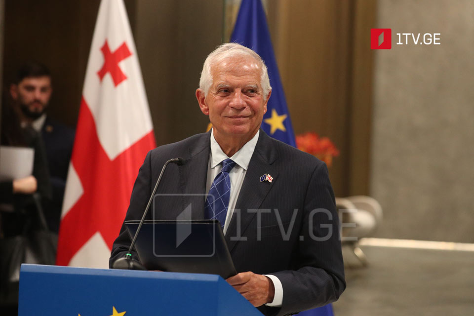 EU's Borrell: Depolarization of Georgia's internal life to be national endeavor