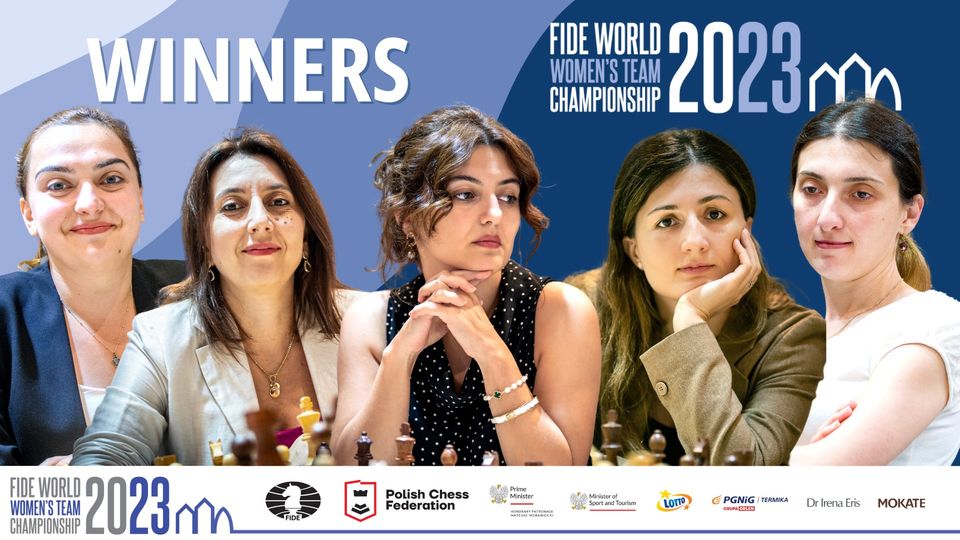 Женская сборная Грузии по шахматам победила на командном чемпионате мира #1TVSPORT