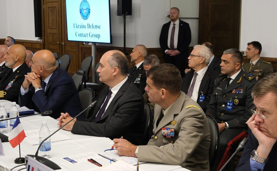 Defence Minister participates in Ukraine Defence Contact Group meeting