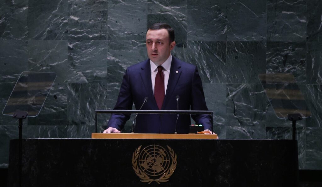 Georgian PM addresses UNGA Debates