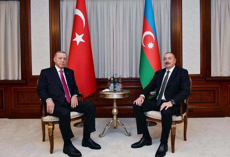 В Нахчыване состоялась встреча Реджепа Тайипа Эрдогана и Ильхама Алиева