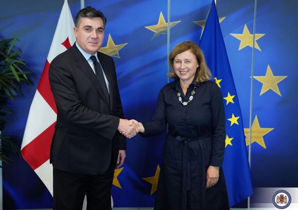 Georgian FM meets European Commission Vice-President