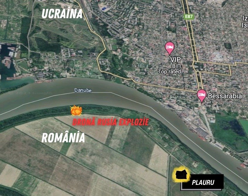 Ռումինիան հակաօդային պաշտպանության համակարգեր է տեղակայում՝ Ուկրաինայի հետ սահմանի մոտ գտնվող Դանուբ գետի երկայնքով՝ բնակավայրերը պաշտպանելու համար
