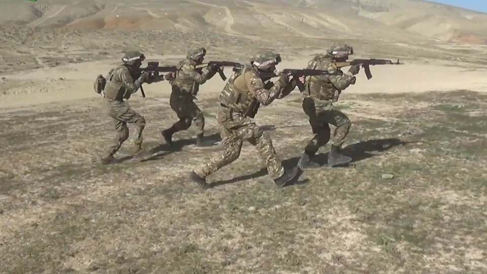 Грузинские военные приняли участие в трехсторонних учениях ETERNITY 2023