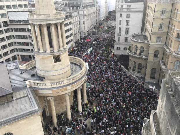 Лондон палестинаа рыдгыларатә акциа мҩаԥысуеит
