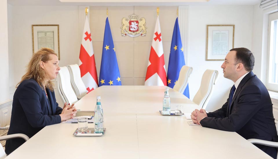 Ираклий Гарибашвили встретился с послом Израиля в Грузии Хадас Мейцад