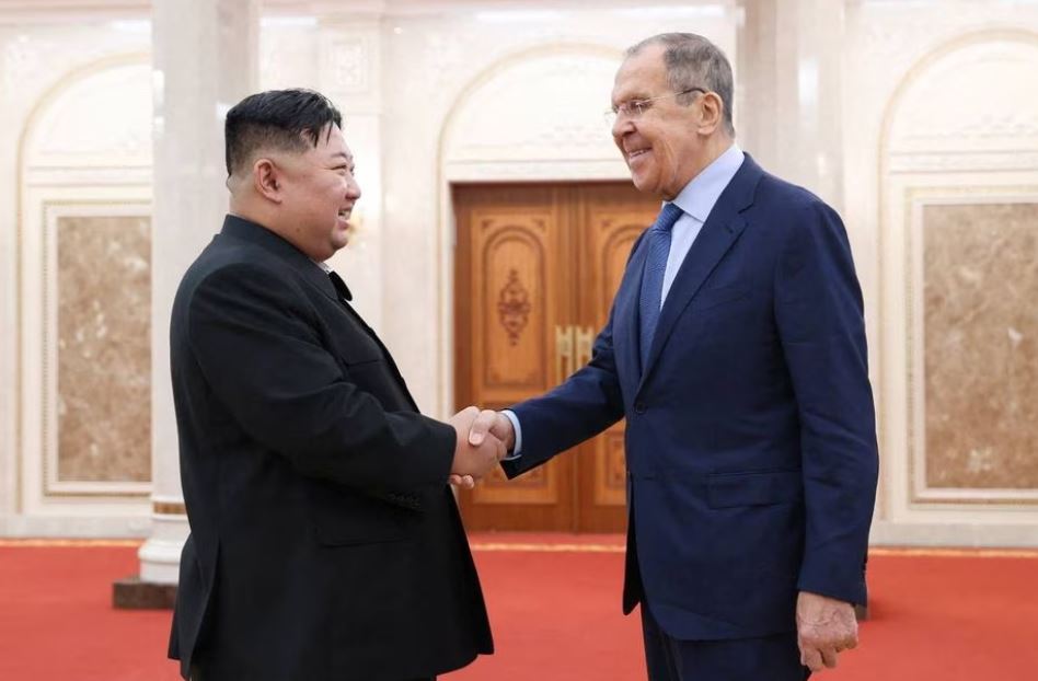 Ким Чен Ын встретился с Сергеем Лавровым