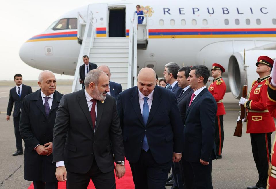 Armenian PM visits Georgia within Silk Road Forum
