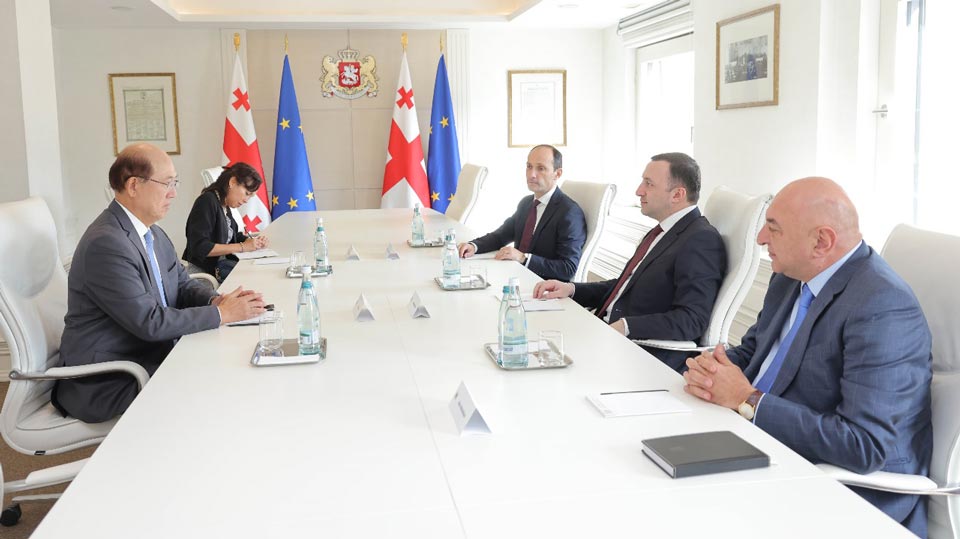 Ираклий Гарибашвили встретился с Генеральным секретарем Международной морской организации ООН Китаком Лимом