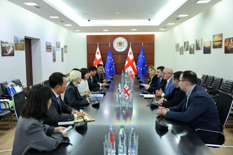 Korean delegation visits Georgia