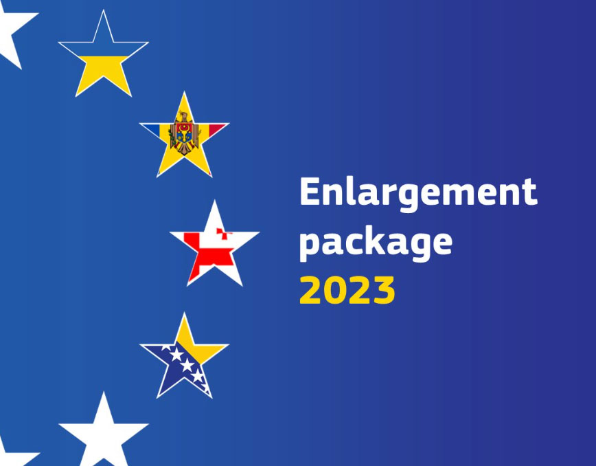 Европейская комиссия – Еще один исторический шаг для граждан Грузии, Украины, Молдовы и Боснии и Герцеговины, мы получили пакет расширения 2023 года