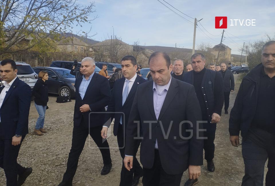 Шалва Папуашвили вместе с членами большинства выразил соболезнования семье Тамаза Гинтури