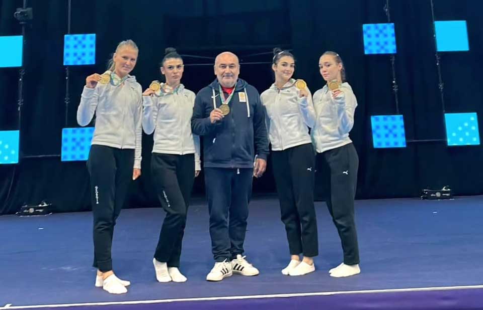 Georgia claims Bronze at World Trampoline Championship