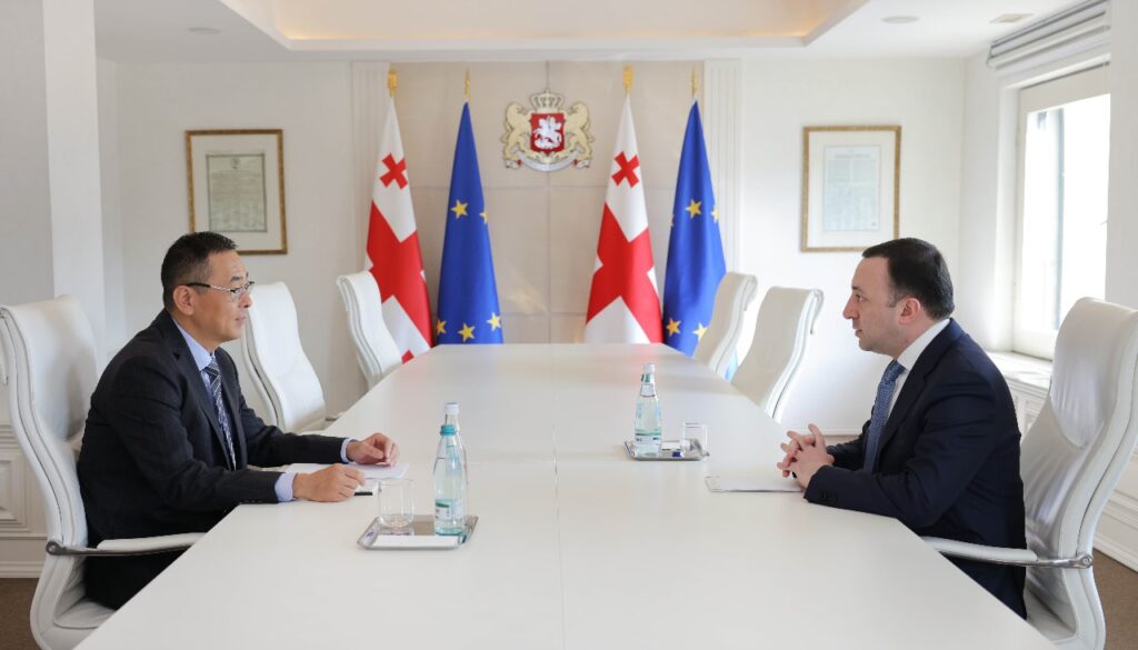 Ираклий Гарибашвили встретился с послом Китая