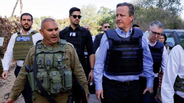 Министр иностранных дел Великобритании Дэвид Кэмерон прибыл в Израиль