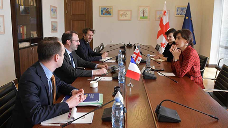 EU Integration Committee Chair meets representatives of Ministry for Europe and Foreign Affairs of France