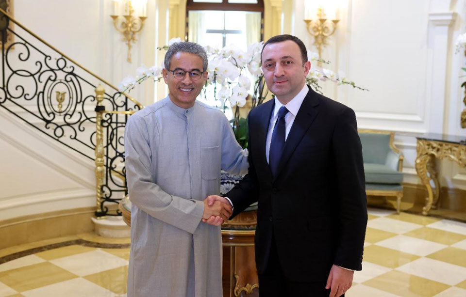 Ираклий Гарибашвили встретился с основателем и управляющим директором Emaar Properties Мохаммад Али Рашед Алабаром