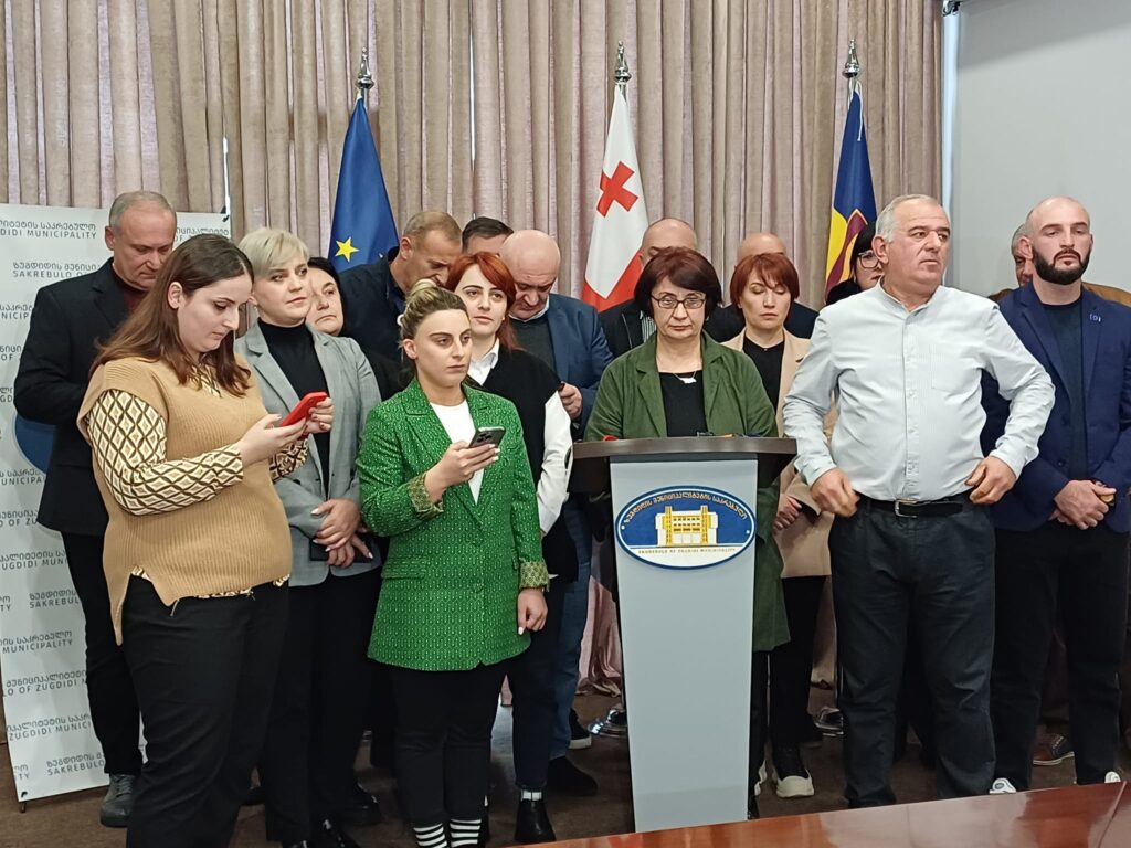 Fourteen UNM faction members quit Zugdidi City Assembly