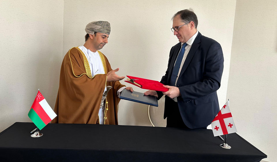 Georgia, Oman sign air traffic agreement
