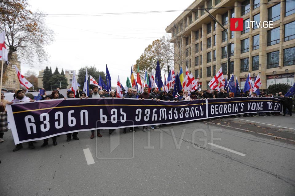 «Наш голос Европейскому Союзу» - Шествие в Тбилиси
