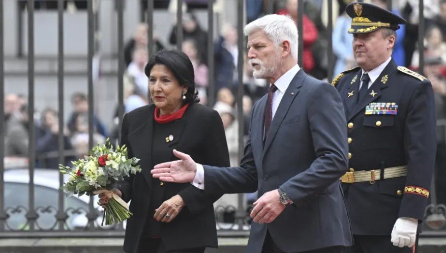 Саломе Зурабишвили встретилась с президентом Чехии