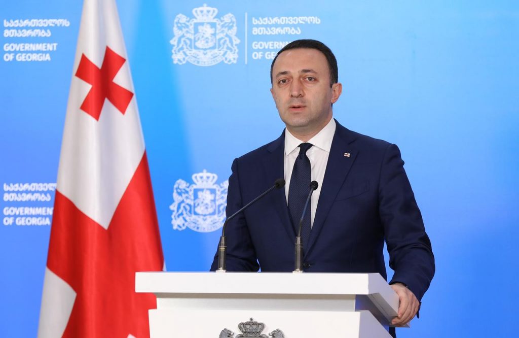 Georgian PM thanks EU, US, for their crucial role in achieving EU candidate status