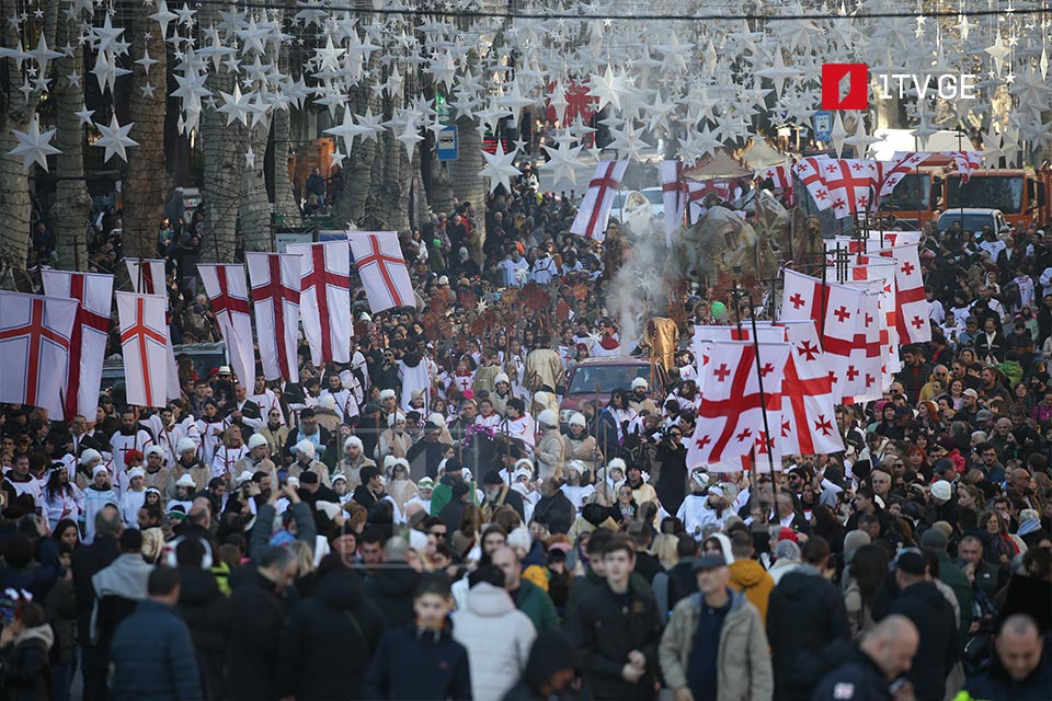 Шествие Алило в Тбилиси (фото)