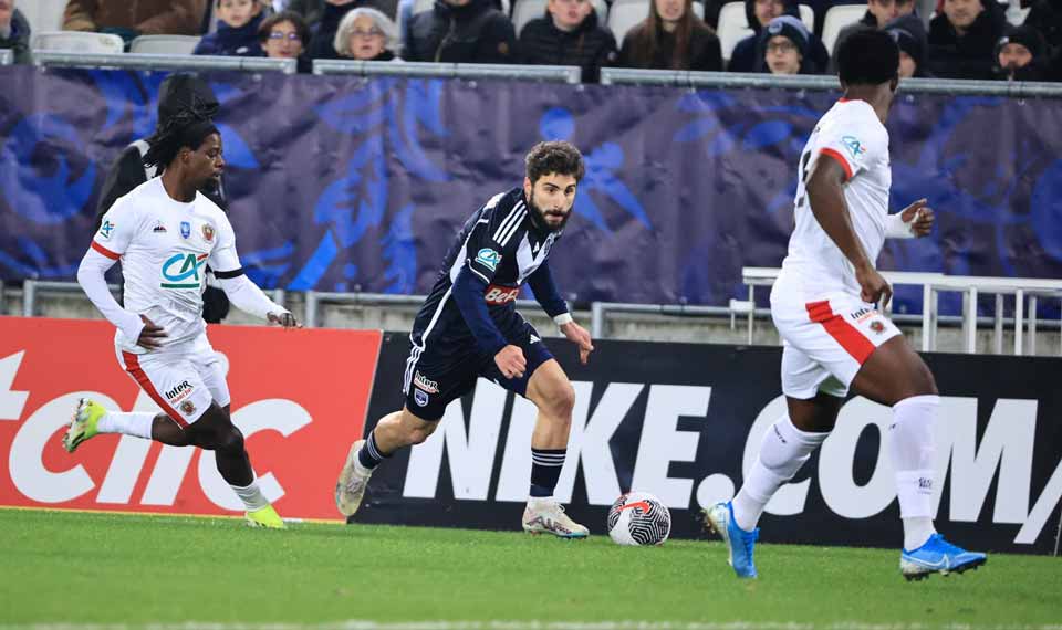 Դավիթաշվիլին գոլային փոխանցում է կատարել Ֆրանսիայի գավաթի խաղարկությունում. «Բորդոն» դուրս է մղվել «Նիցայի» կողմից #1TVSPORT