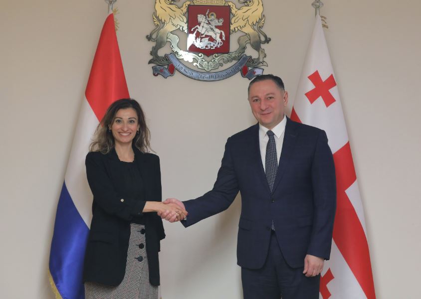 Interior Minister meets Dutch Ambassador