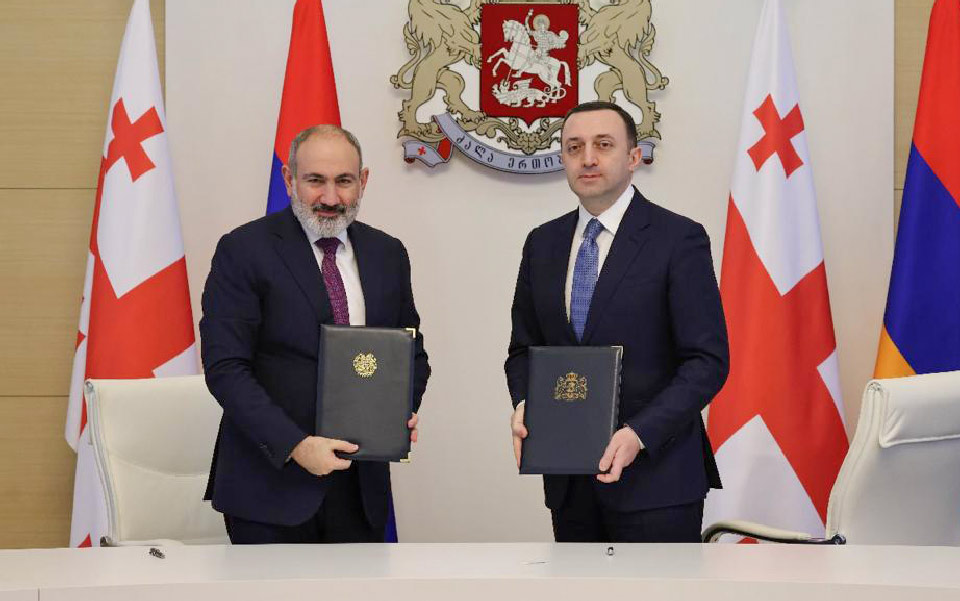 Gürcüstan və Ermənistan arasında strateji tərəfdaşlıq memorandumu imzalanıb