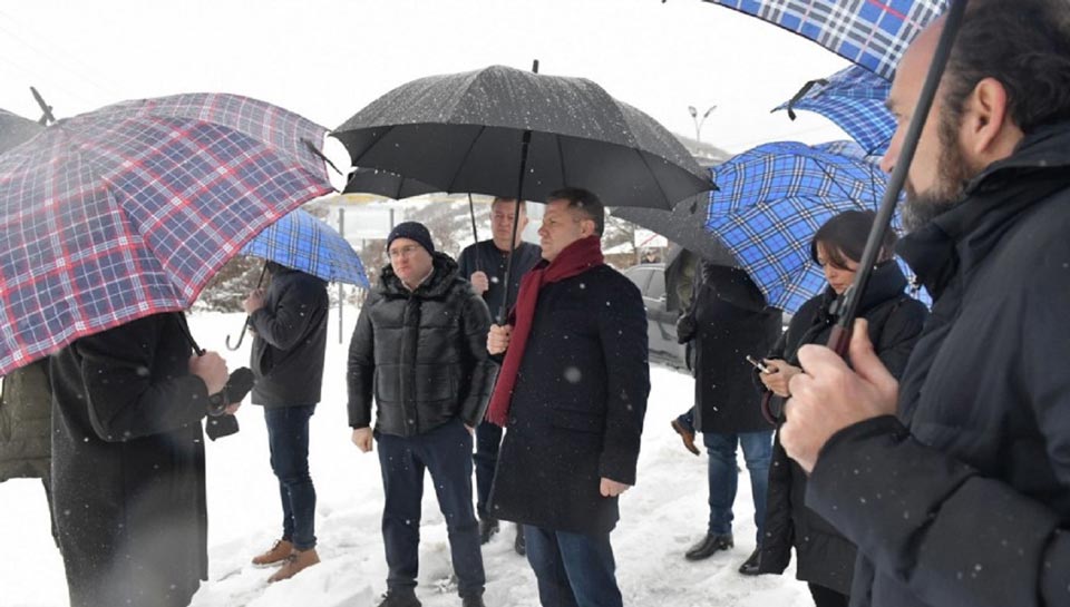 Parliamentary delegation of Western Balkans visits occupation line
