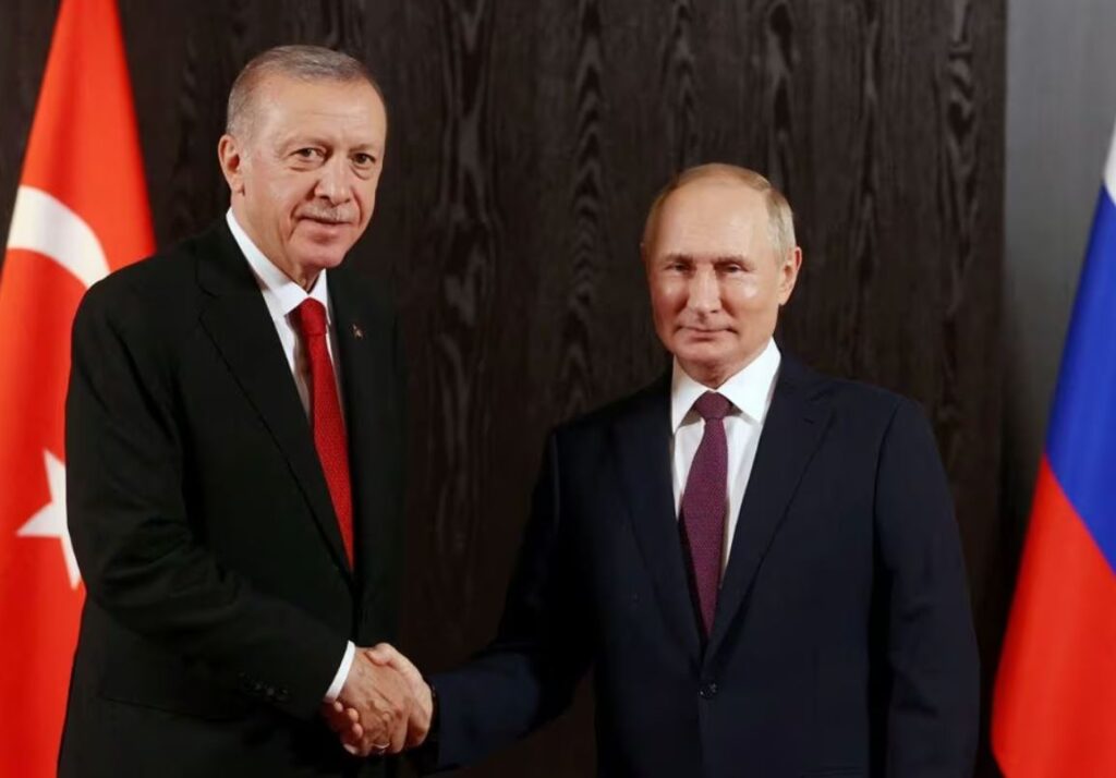 Министр иностранных дел Турции заявляет, что основными темами разговора Реджепа Тайипа Эрдогана и Владимира Путина станут Украина и «Зерновую сделку»