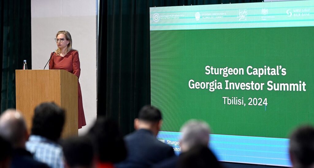 NBG Acting President partakes in Sturgeon Capital Georgia investment summit